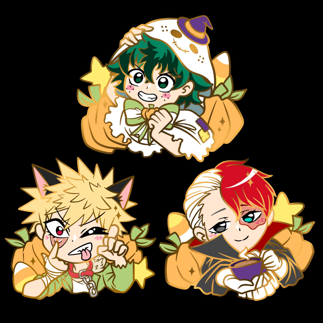 BNHA ‘22 Halloween Stickers