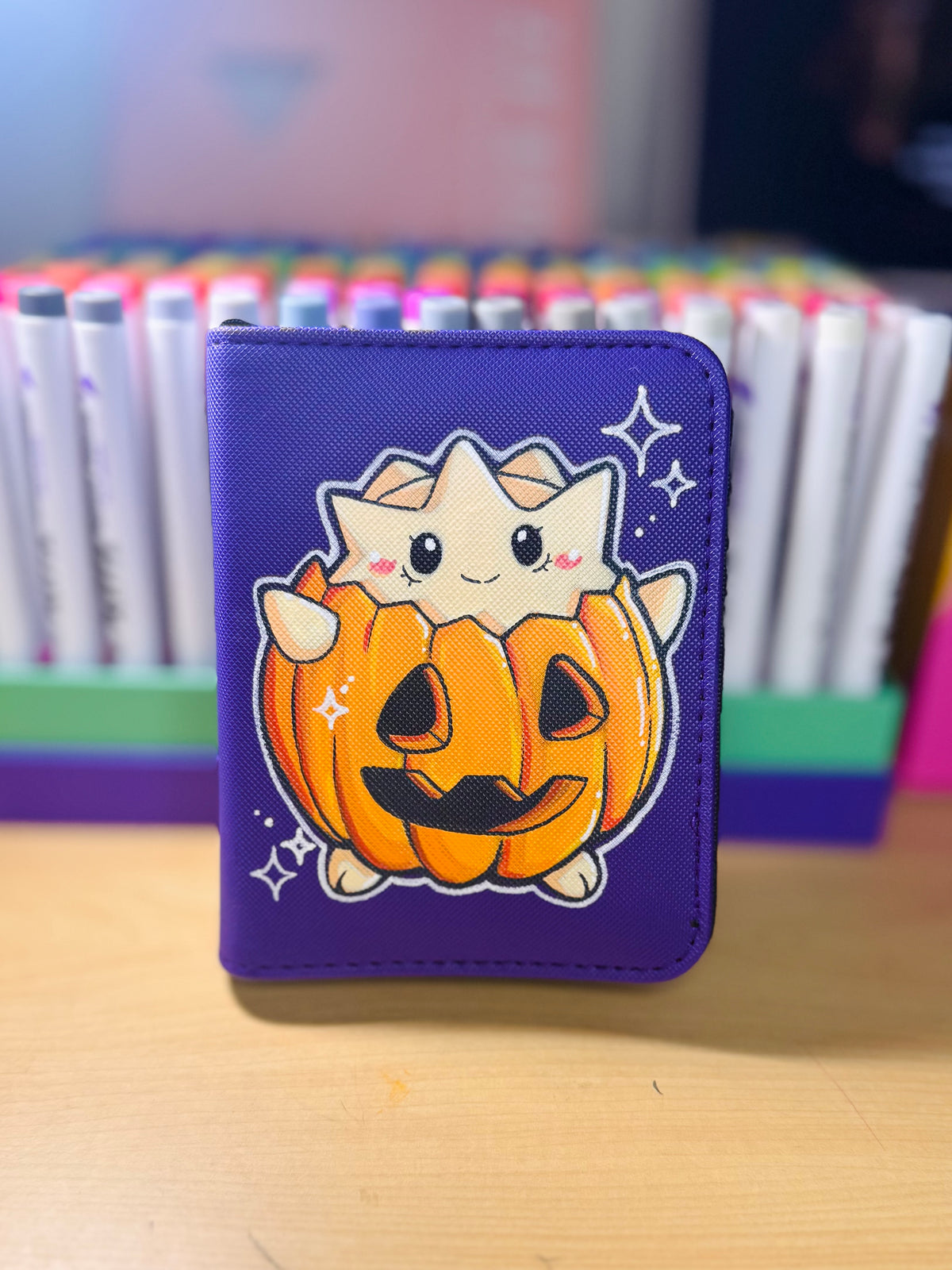 Togepi Pumpkin 1 Pocket Binder