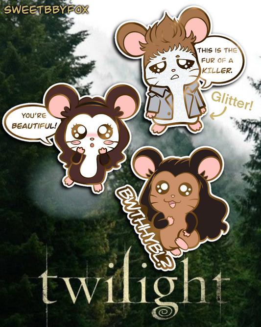 [PRE-ORDER] Twi-Ham Ham Enamel Pins and Stickers