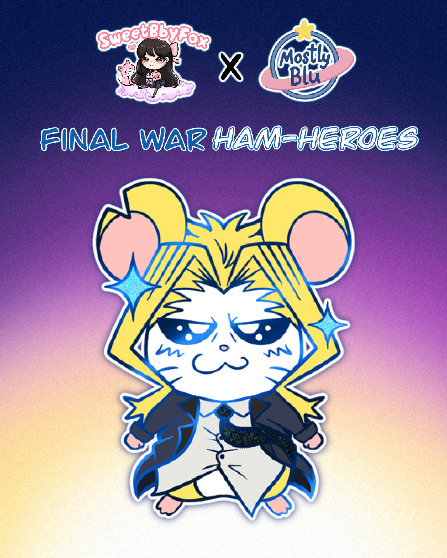 Final War Ham Heroes Enamel Pins