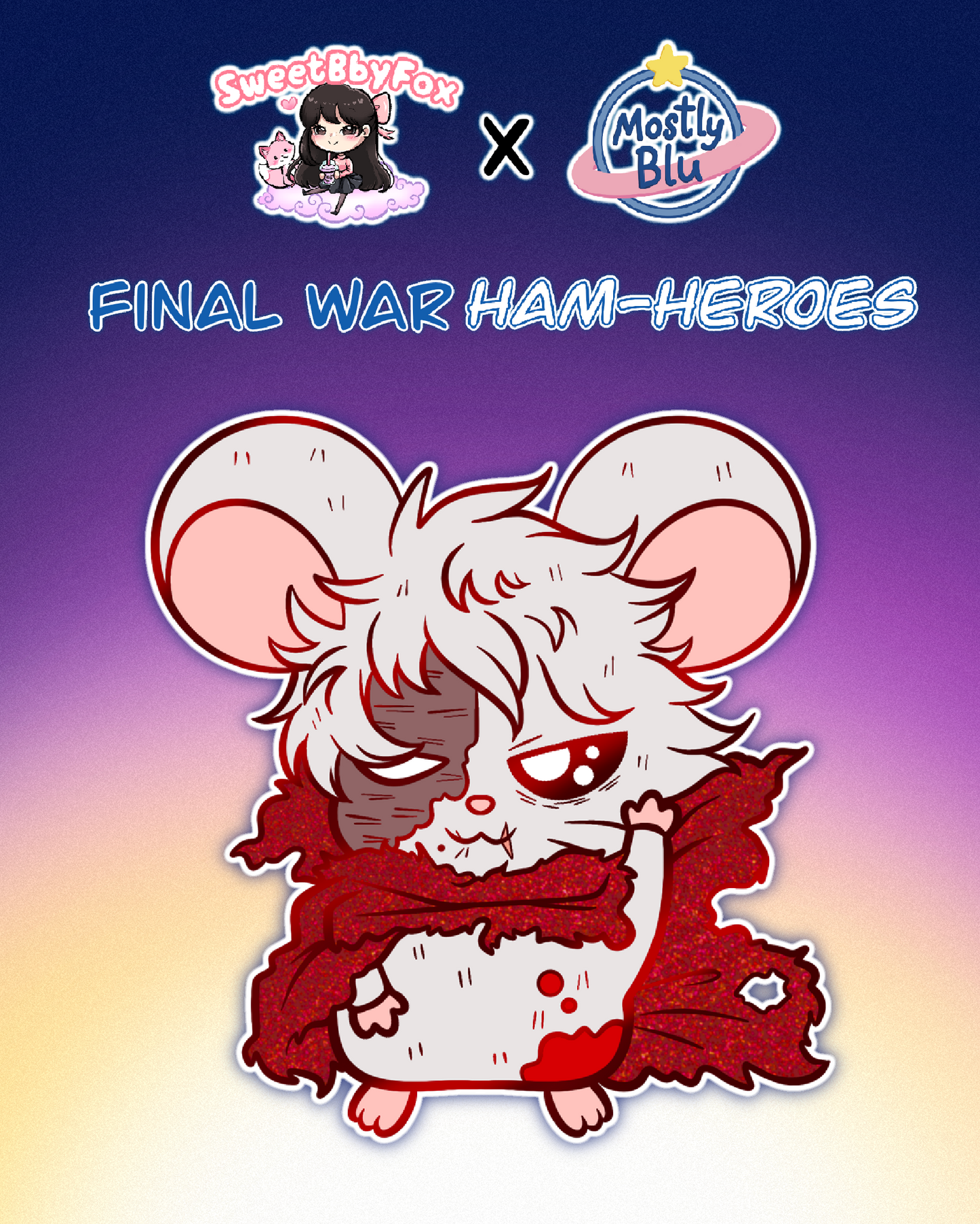 Final War Ham Heroes Enamel Pins