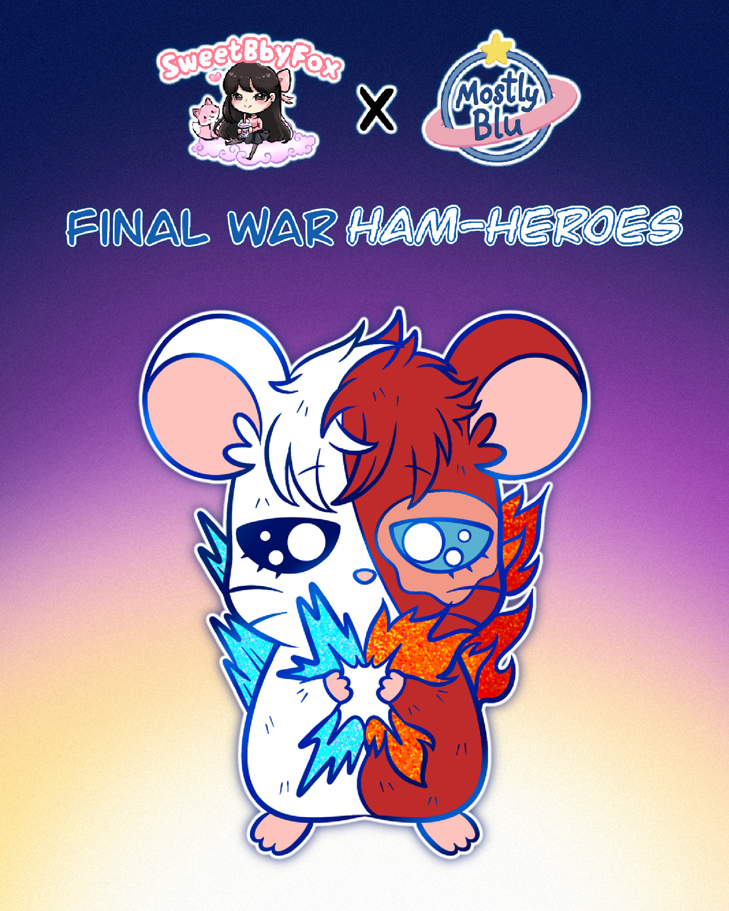 Final War Ham Heroes Enamel Pins