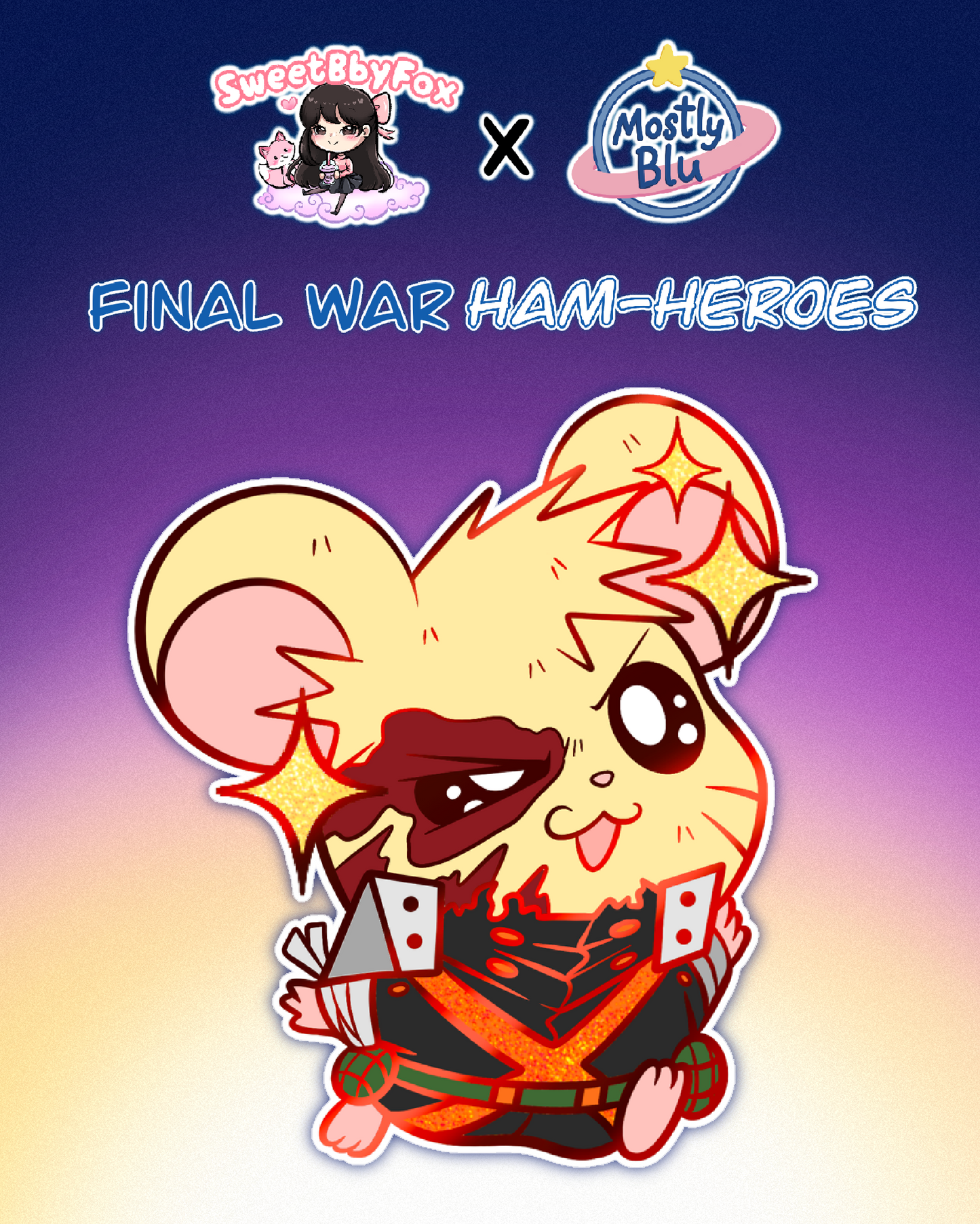 Final War Ham Heroes Enamel Pins
