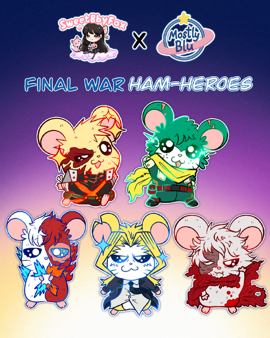 Final War Ham Heroes Enamel Pins