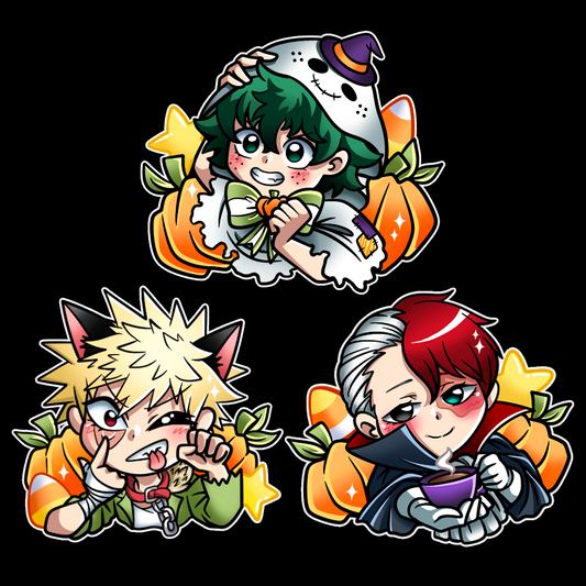 BNHA ‘22 Halloween Stickers