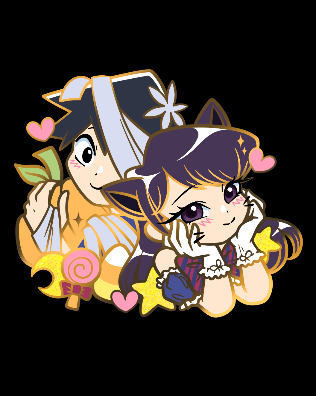 Komi Halloween Sticker