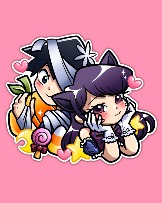 Komi Halloween Sticker