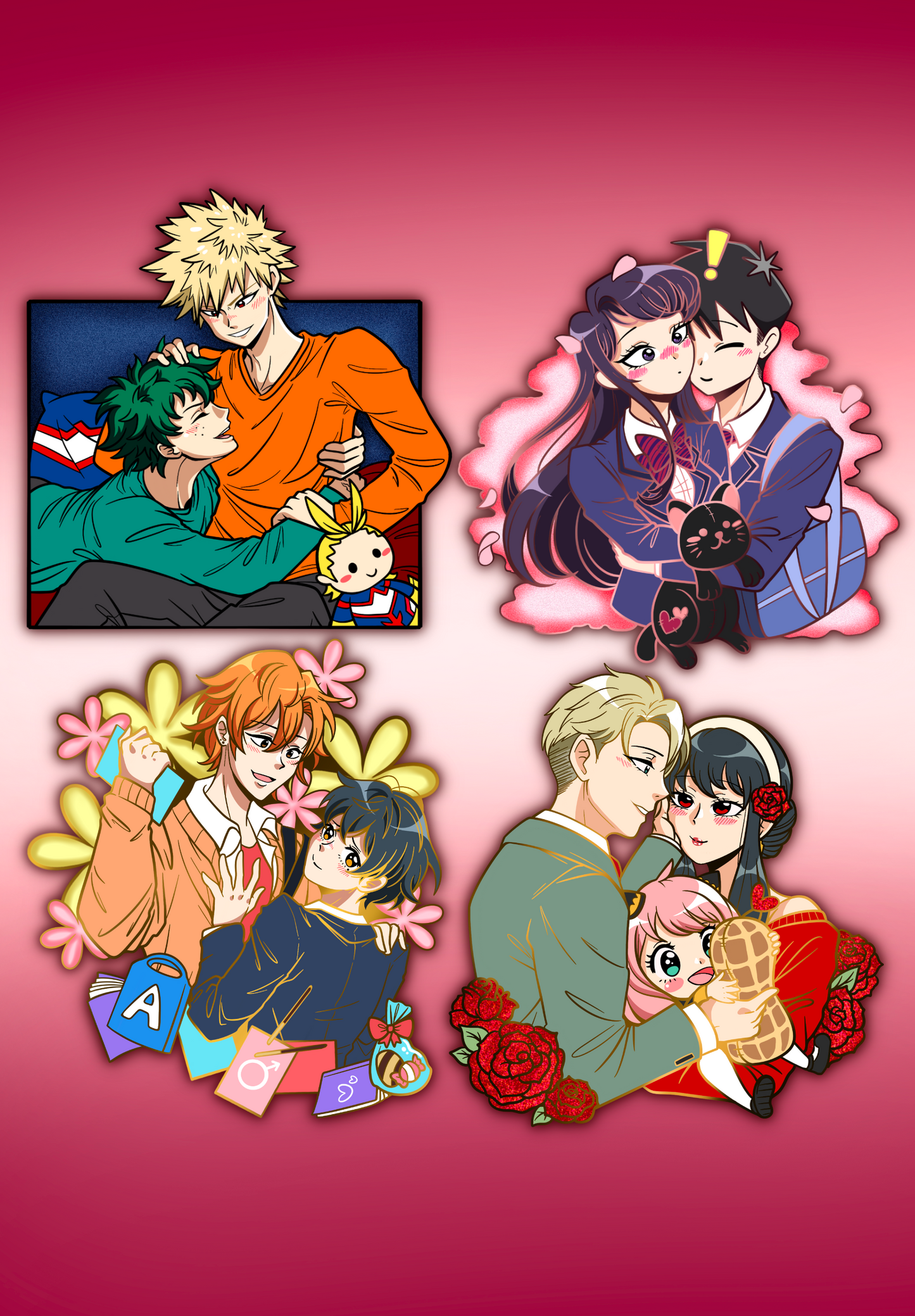 2023 Valentines Pins